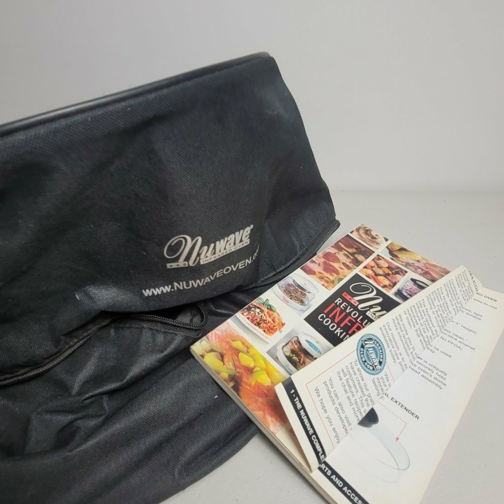 Nuwave Pro Infrared Oven Black Carrying Case Travel Bag And Strap View 3